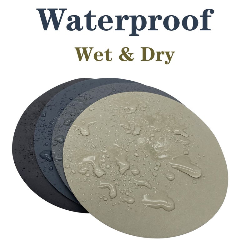 AutKerige 1200 Grit Wet Dry Sandpaper, 6 Inch 25 PCS Hook and Loop Sanding Discs with Premium Silicon Carbide Abrasive, Polishing Sandpaper Pads for Auto Polishing or Stretches Removing - Image 2